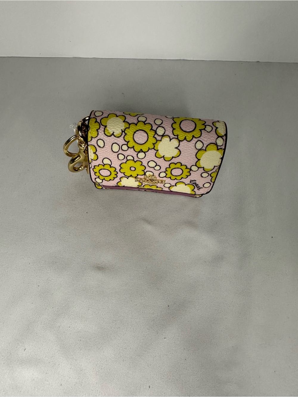 Coach Mini Klare Bag Charm in Lilac Multi - Picture 4 of 10